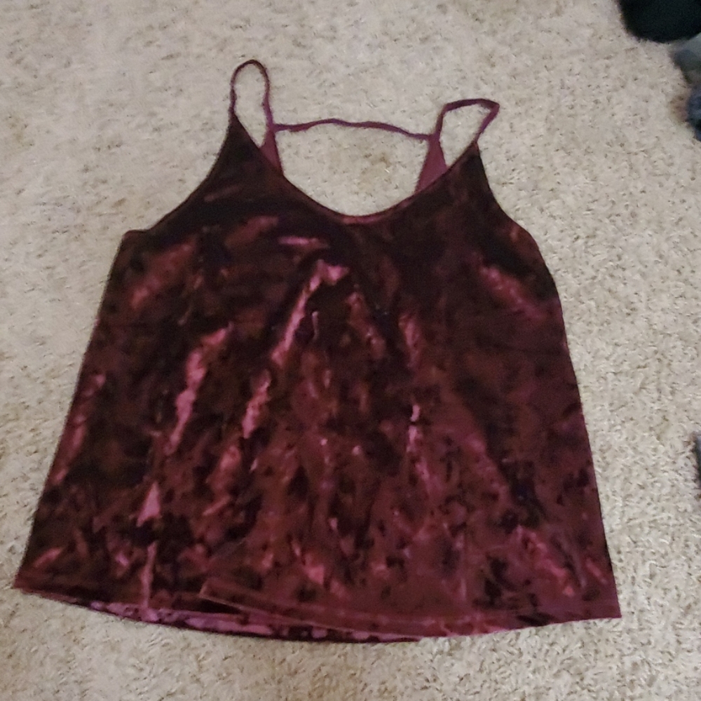 Velvet top